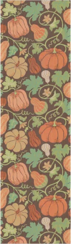 Snabb leverans Bordslöpare Plenty of Pumpkins, Ekelunds 35*120