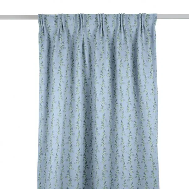 Billig Gardinlängd mb Blåklocka 1-p140x240cm blå