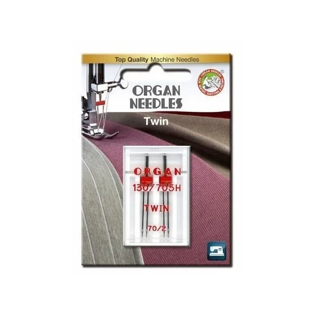 Organ Tvillingnål 130-705 H 70-2.0 (2-pack) Snabb frakt