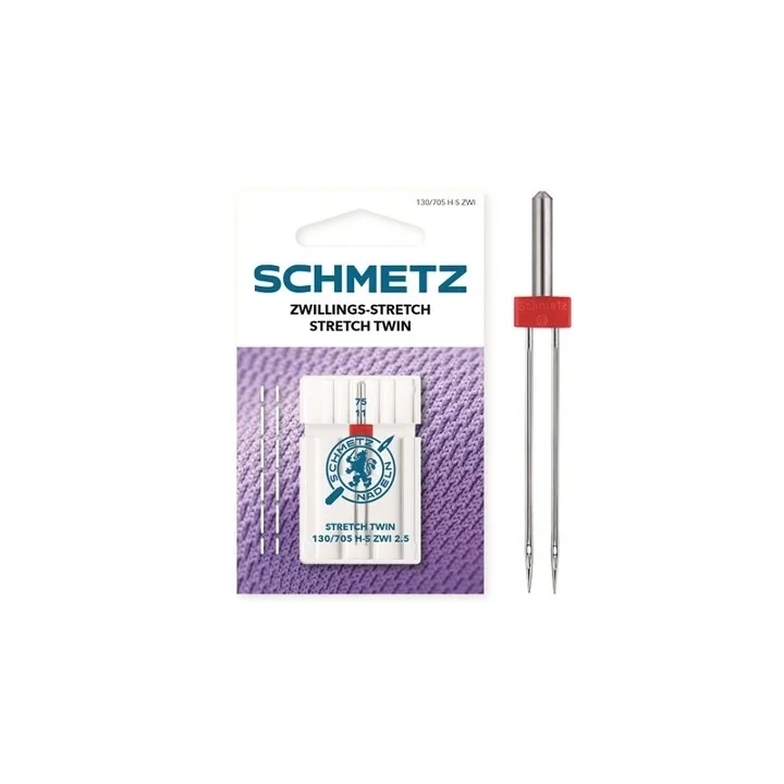 Schmetz Tvilling-Stretchnålar, 4,0/75 Rabatter