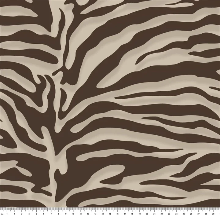 Snabb frakt Zebra brun beige