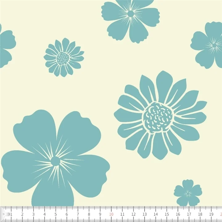 Blomma turkos beige Premium