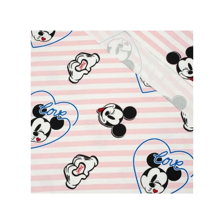 Kampanj Mickey Mouse rosa rand