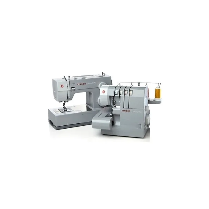 Singer Heavy Duty 4411 symaskin och Singer 14HD854 overlockmaskin Rabatter