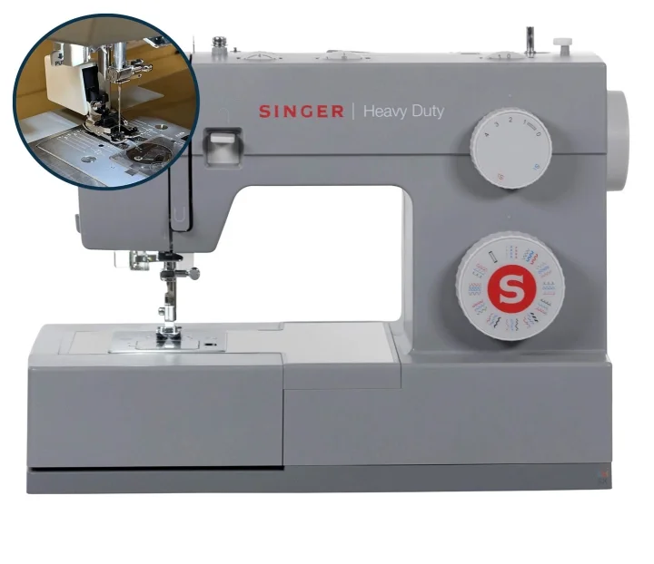 Köp nu Singer Heavy Duty 4432 symaskin med övermatare