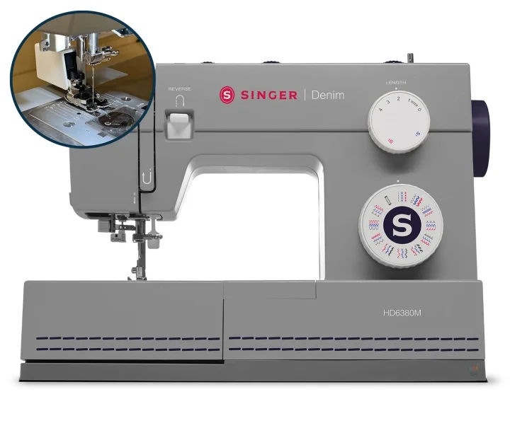 Singer Heavy Duty HD6335 Denim symaskin med övermatare Fynd