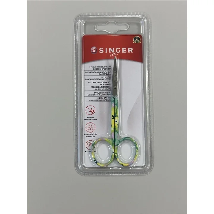 SINGER SAX 10,2cm spräcklig grön blommig Köp nu