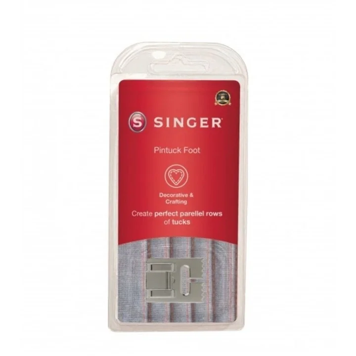 Pintuck pressarfot Singer Sista chansen