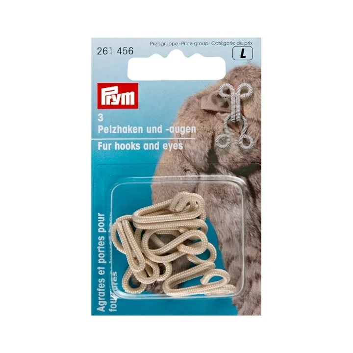 Pälskrokar, beige Kampanj