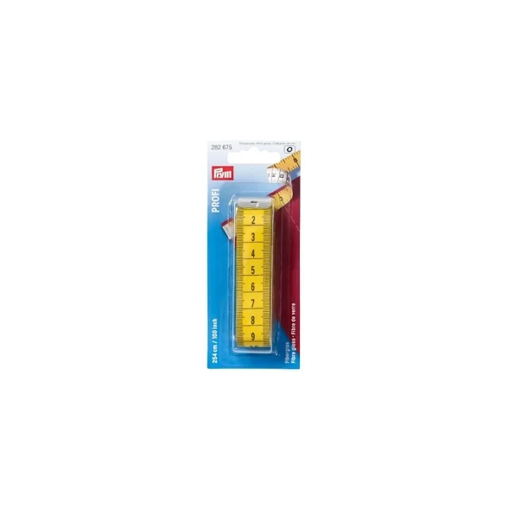 Måttband PROFI glasfiber, 254cm, 100tum Trygg betalning