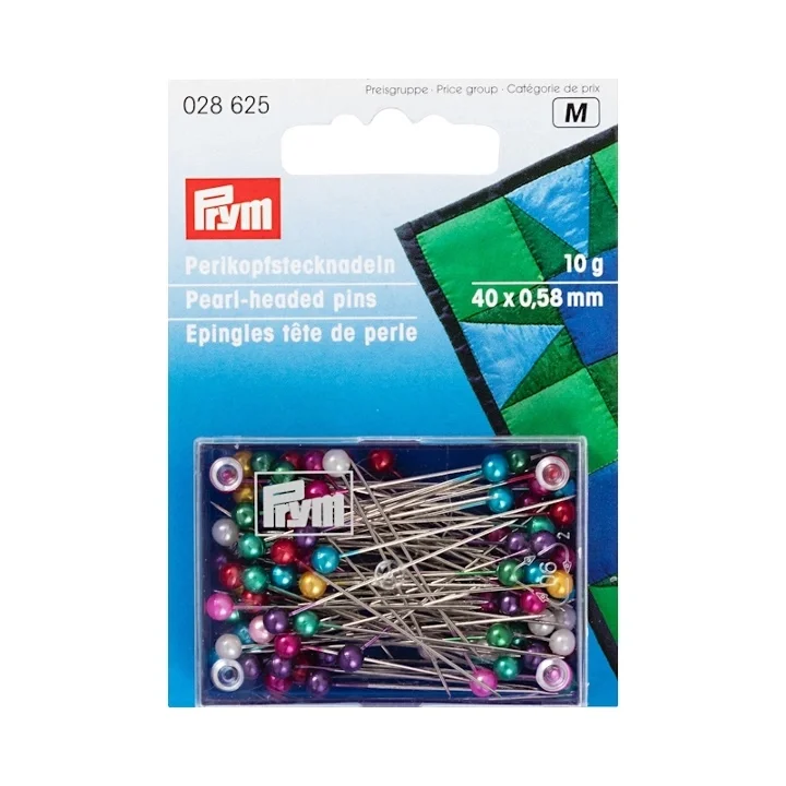 KNAPPNÅL 0.58 x 40 MM PÄRLEMO 10 GR. Beställ nu