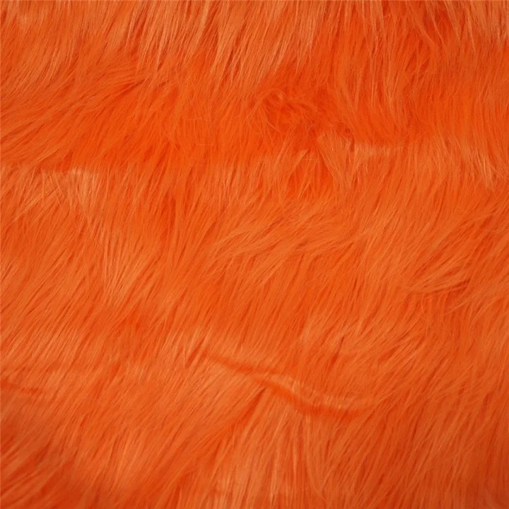 Gorilla fuskpäls orange Fynd