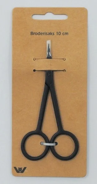 Broderisax sort 10 cm risnedsättning