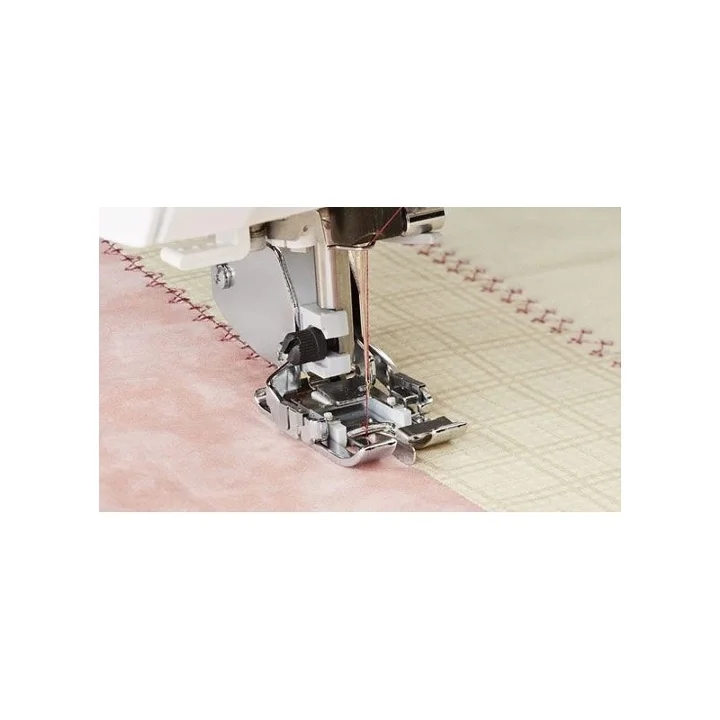 Utbytbara öppen pressarfot med Stitch-in-ditch-guide Kundfavorit