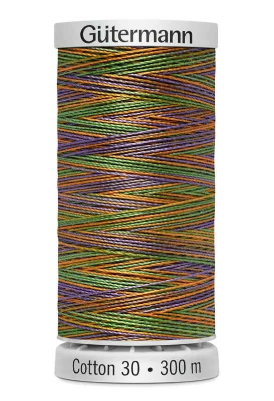 Cotton 30 Melerad Grön-Orange-Lila / 4116 Köp nu