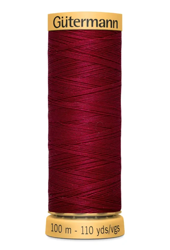 Bomullstråd 100m Mörk Cerise / 2653 Rabatt