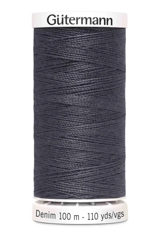 Begränsad tid Gutermann Denim Mörkgrå / 9455