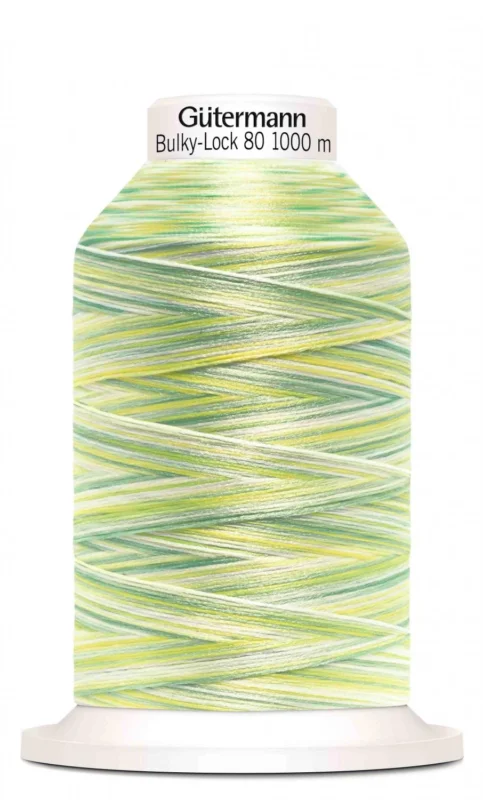 Populär Bulkylock 80 Grön Multicolor / 9963