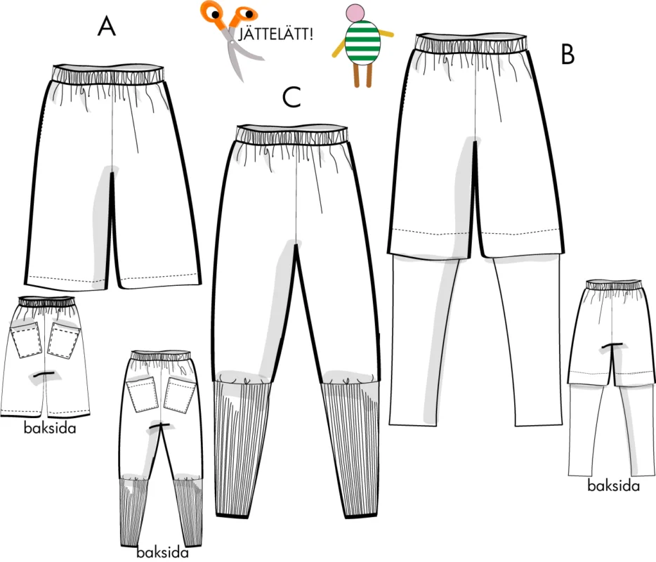 Expressleverans Urban Pants - Unisex - Barnstorlekar