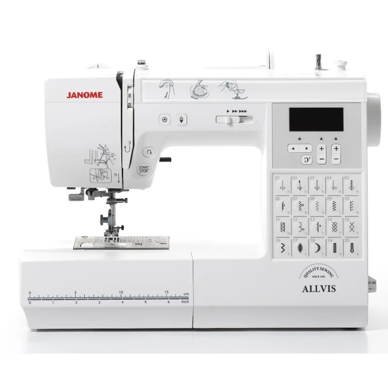 risnedsättning Janome Allvis 740 DC - Symaskin