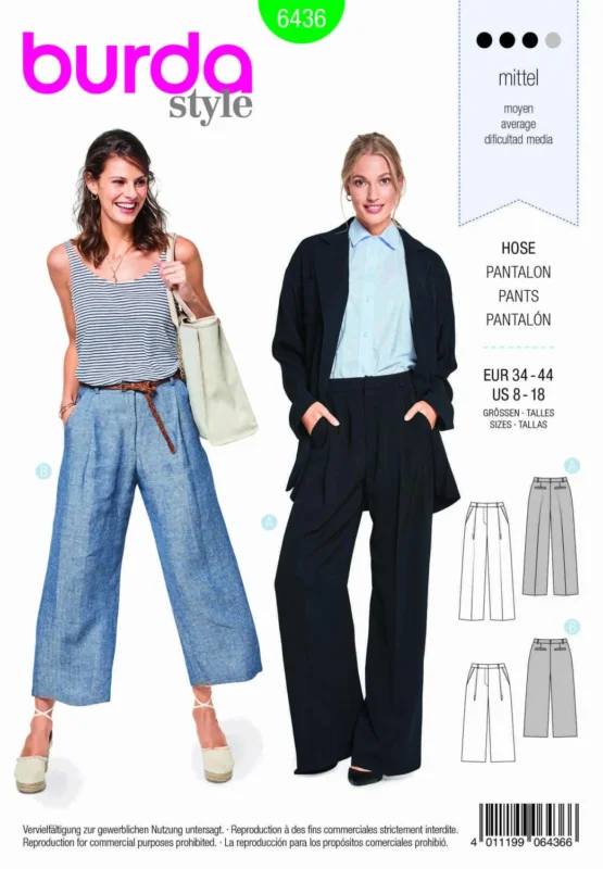 Endast denna vecka Burda 6436