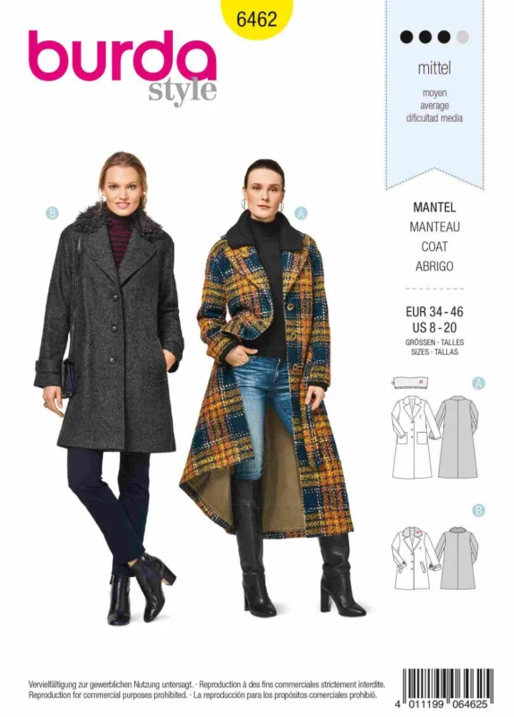 Burda 6462 I lager