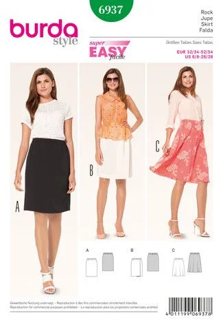 Burda 6937 Extra rabatt