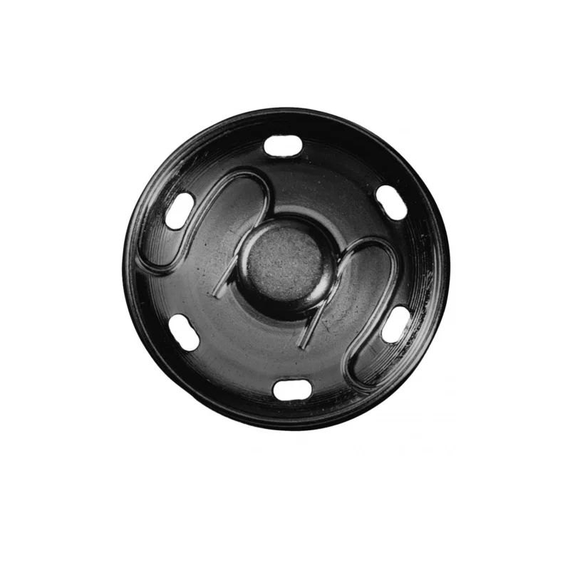 Reapris Tryckknappar - Glansig svart 30 mm