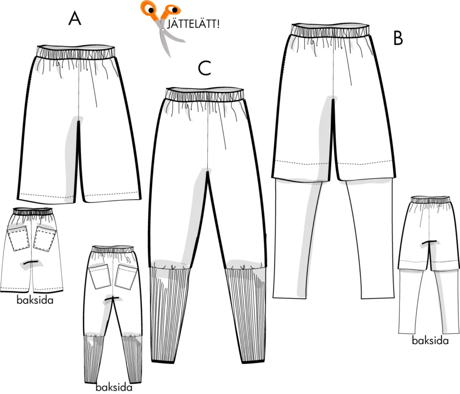 Urban Pants - Unisex - Vuxenstorlekar Utförsäljning