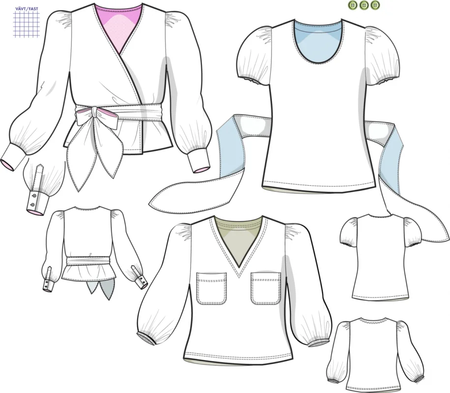 Snabb frakt Flora - Blus