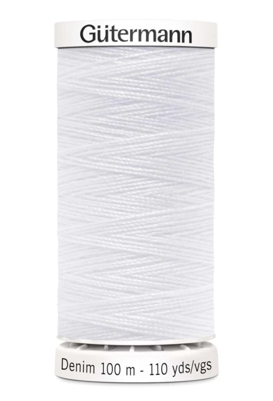 Begränsad tid Gutermann Denim Vit / 1005