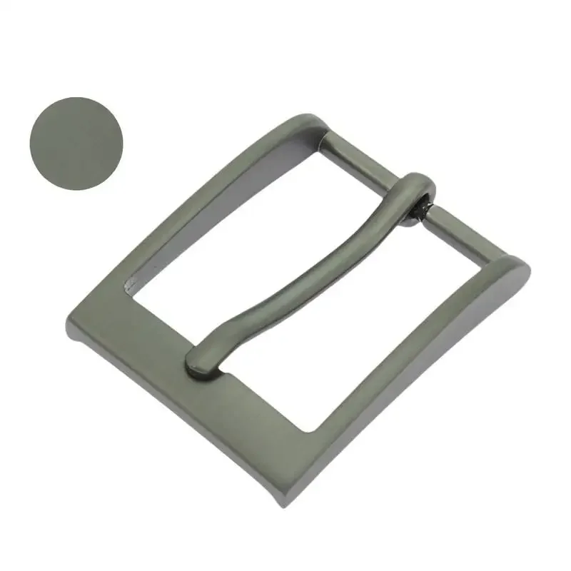 Expressleverans Bältesspänne 30 mm - Borstad mörk metall