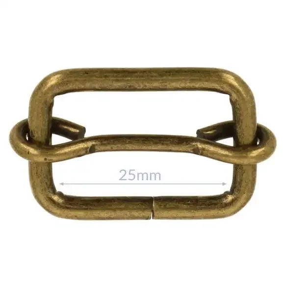 Populär Reglagespänne - Bronsfärgad 25 mm