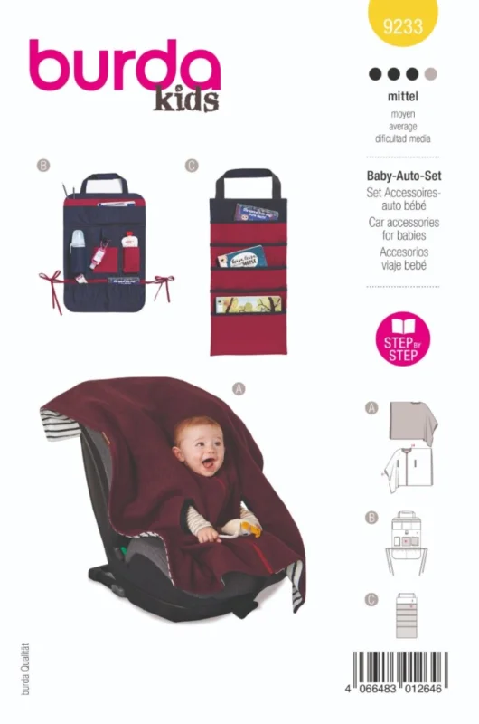 Lägg i varukorgen Burda Mönster 9233 - Babyaccessoarer