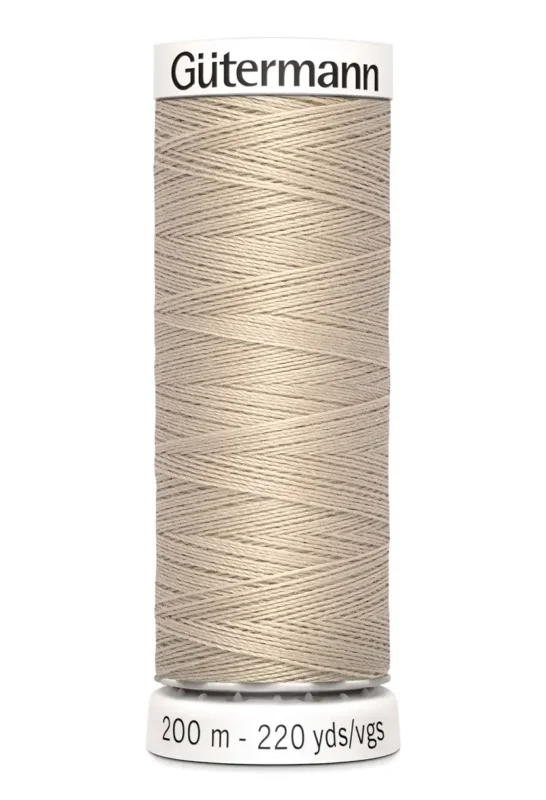 Polyestertråd Gråbeige / 722 Rabatt