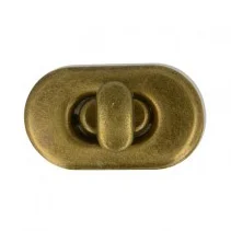 Nedsatt pris Vridlås 37 x 21 mm - Mässingsfärgad