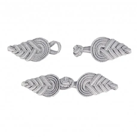 Agraffspänne 10 cm - Silver Sänkt pris