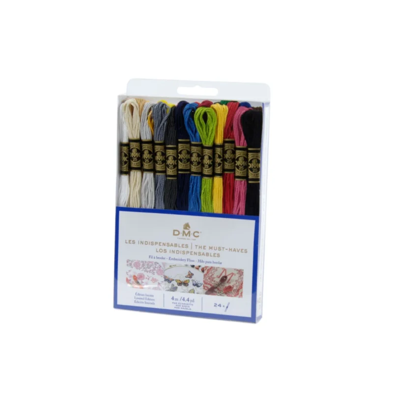 Billig Moulinegarn Broderigarn DMC 24 färger "Must Have"