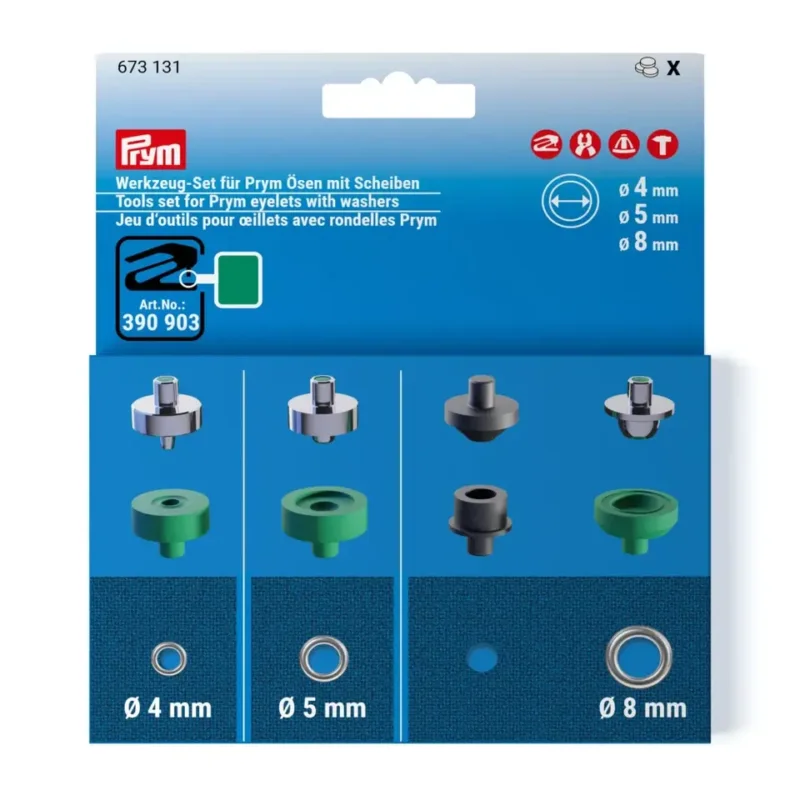 Endast idag Insatser Öljetter 4, 5 och 8mm Vario Creative Tool