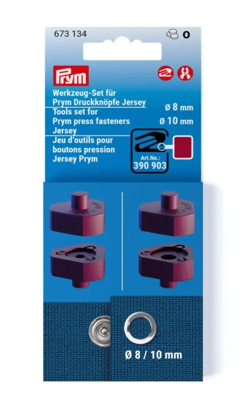 Endast denna vecka Insatser Prym Jerseytryckknappar 8 och 10mm