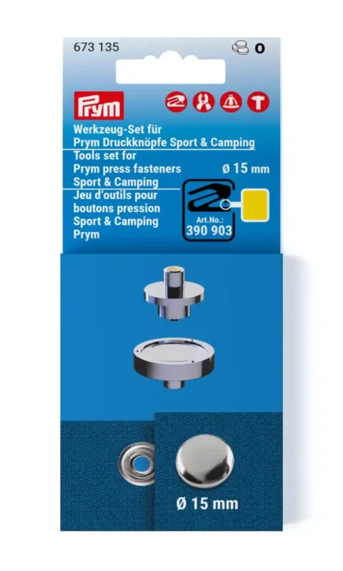 Begränsat erbjudande Insatser Prym Sport och camping 15mm