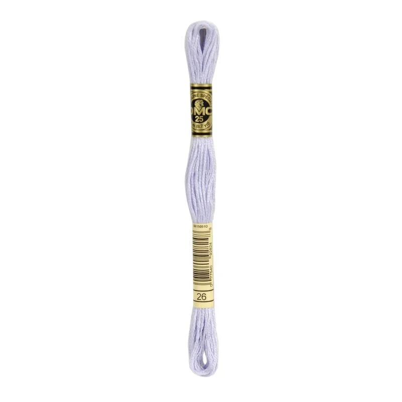 DMC Mouliné Spécial 26 Lavender White Billigare