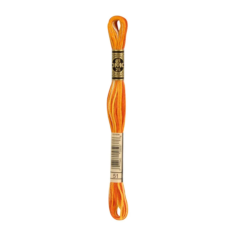 DMC Mouliné Spécial 51 Pumpkin Ombre Extra rabatt