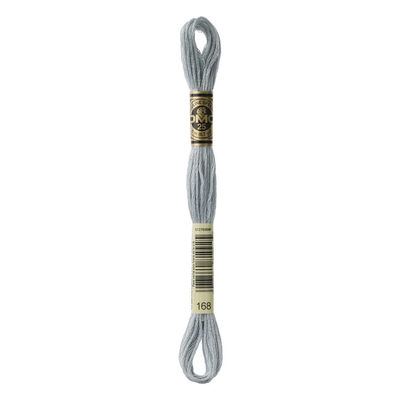 Kundfavorit DMC Mouliné Spécial 168 Metallic Town Mouse Grey