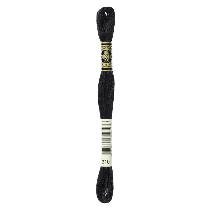 Populärt val DMC Mouliné Spécial 310 Black