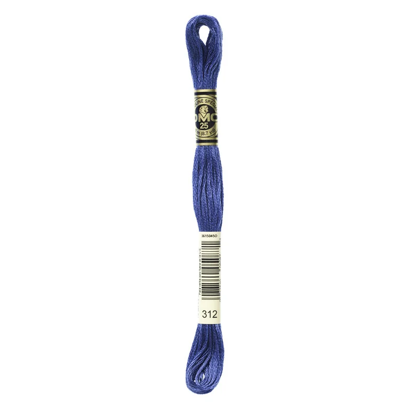 DMC Mouliné Spécial 312 Midnight Blue Nyhet