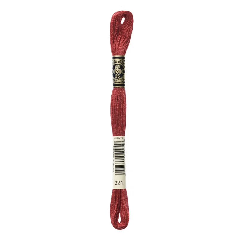 DMC Mouliné Spécial 321 Metallic Carmine Red Sänkt pris