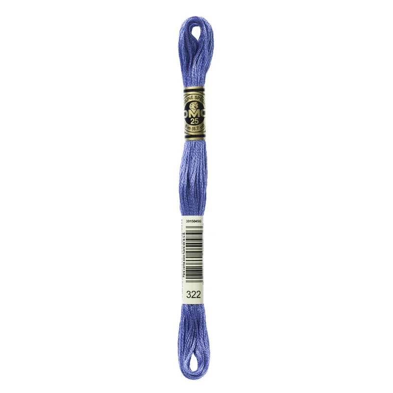 DMC Mouliné Spécial 322 Delft Blue Nyhet