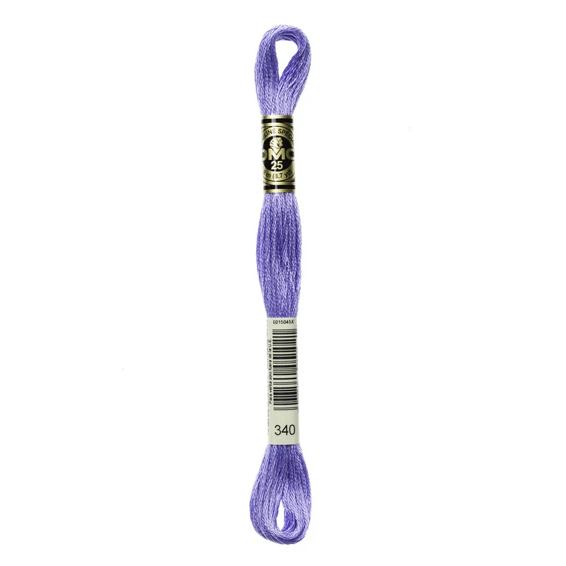 DMC Mouliné Spécial 340 Wisteria Blue Handla nu