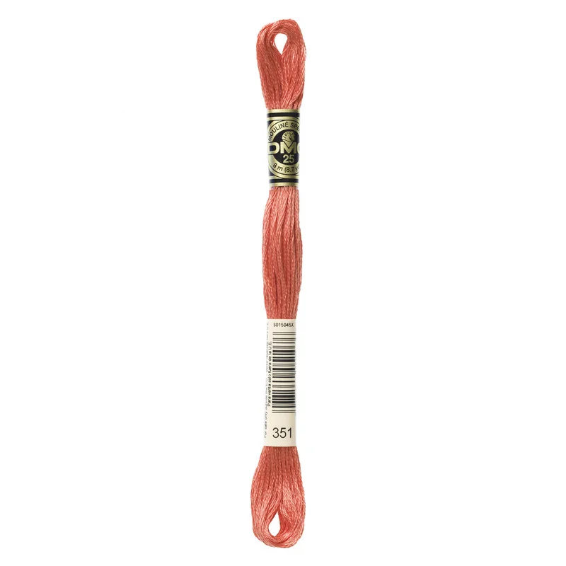 Rabatter DMC Mouliné Spécial 351 Coral